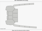 EVA Pads for Maritimo 48 Cruising Swim Platform (2008)