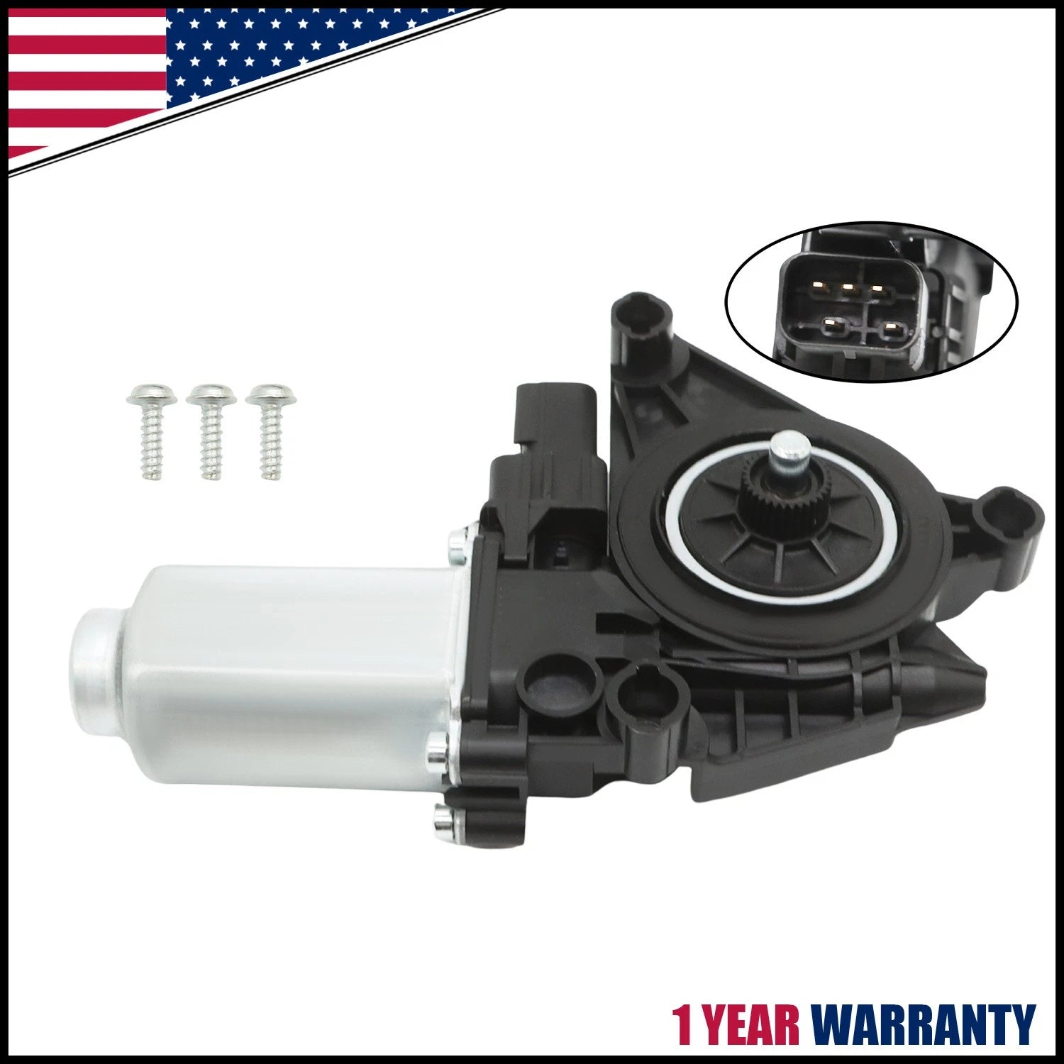 Left Front Window Regulator Motor for Chrysler 300 Dodge Charger (2011–2023)