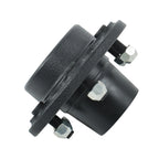 6 on 5.5 Trailer Axle Hub Kit with Circular Spindle Bearing (5200lbs)