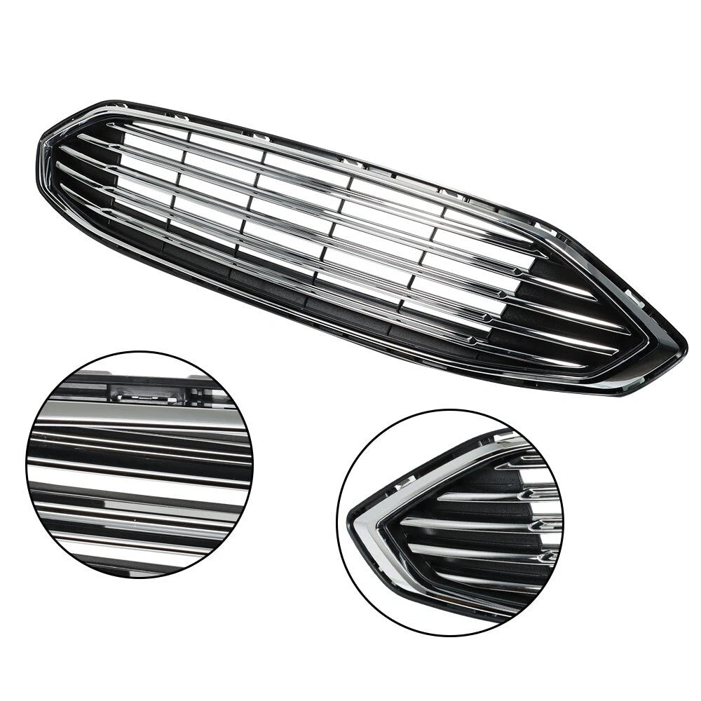 Chrome Front Bumper Grille Assembly for Ford Fusion (2017–2018)