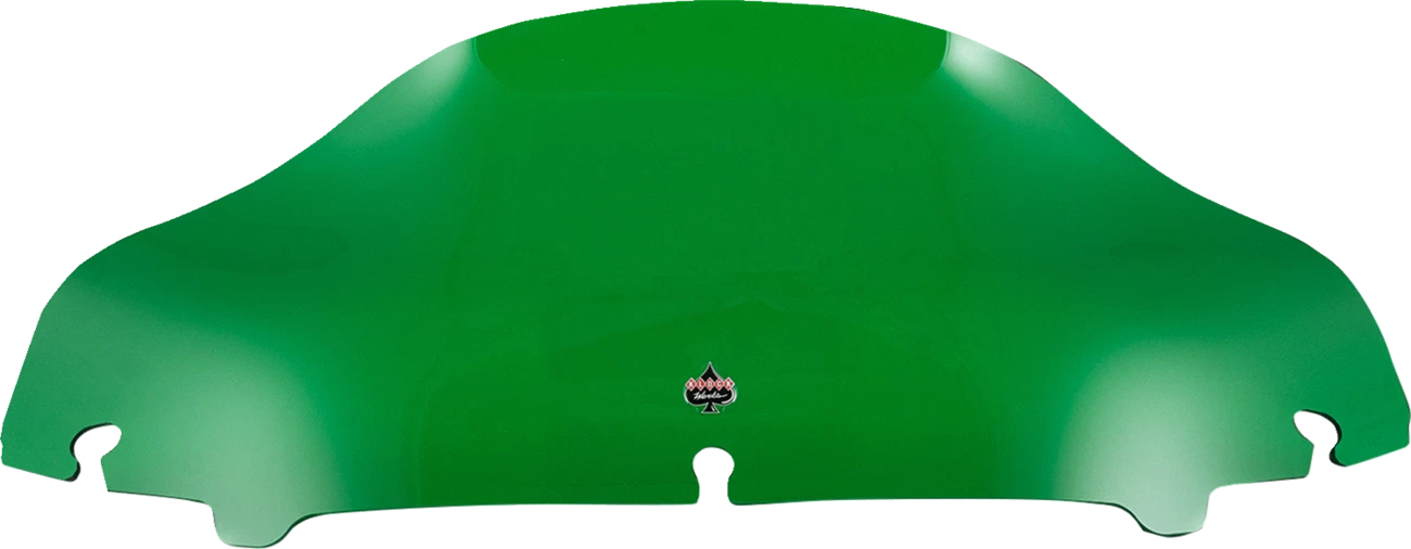 Klock Werks Kolor Flare Sport Windshield 6.5" Green for FLH (2014–2023)