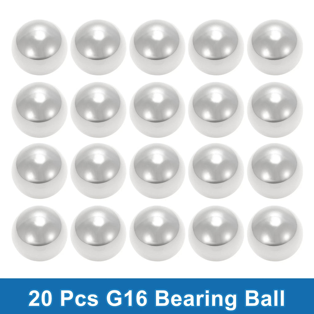 20 Pcs 12mm Steel Bearing Balls G16 Precision for Various Applications