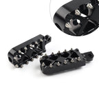 2X Foot Pegs Floorboard MX Style Pedals for Harley Touring Softail Dyna