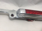 Rear License Plate Frame with Third Brake Light Function for Universal Cars (2005–2020)