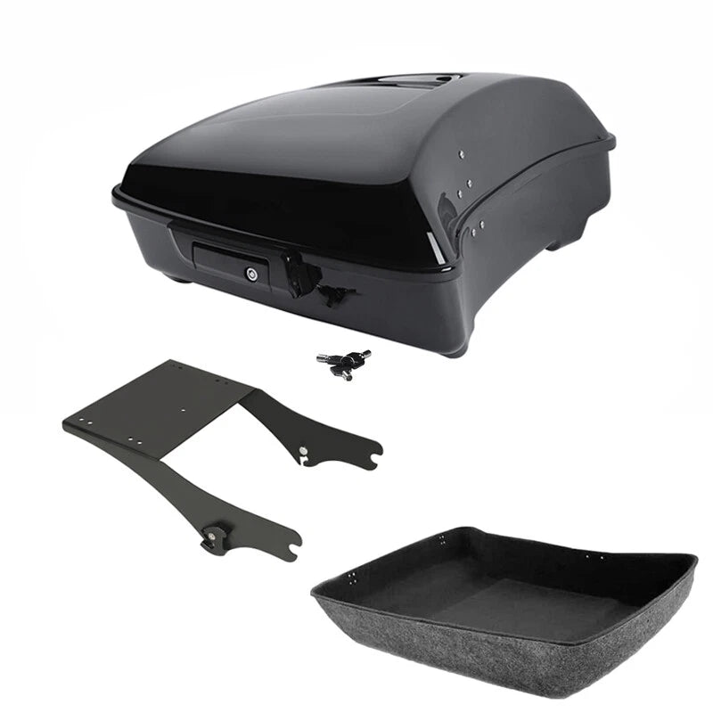 Chopped Trunk Mount Rack for Harley Touring Electra Glide (1997–2008)