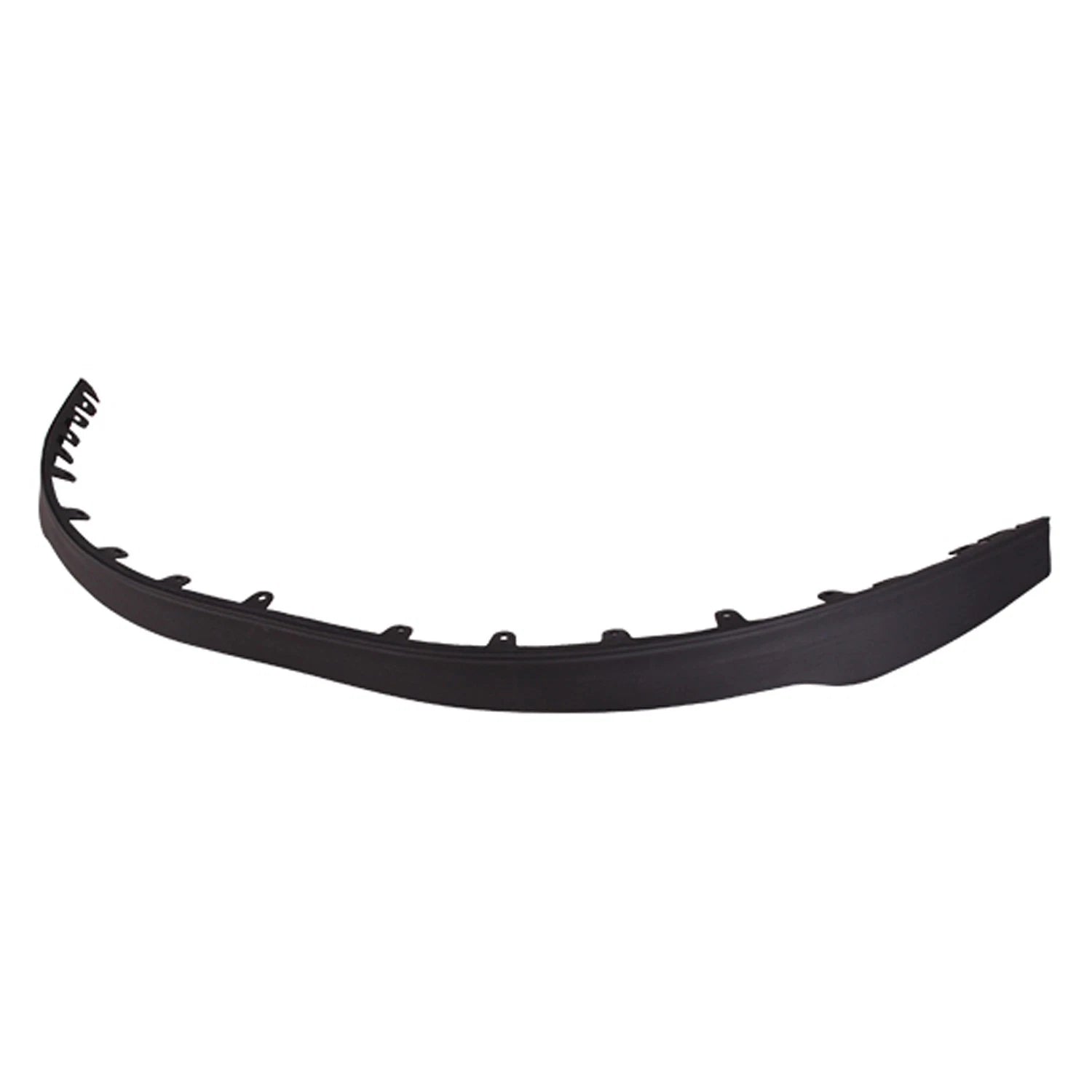 Replacement Black Textured Polypropylene Front Spoiler (See compatibility Chart)
