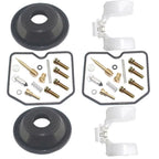 2X Carburetor Carb Kit Diaphragm Plunger for Kawasaki EN500 (1996–2009)