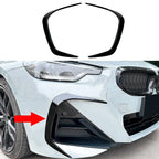 Gloss Black Front Side Vent Trim Cover for BMW 2-Series Coupe G42 (2022–2023)