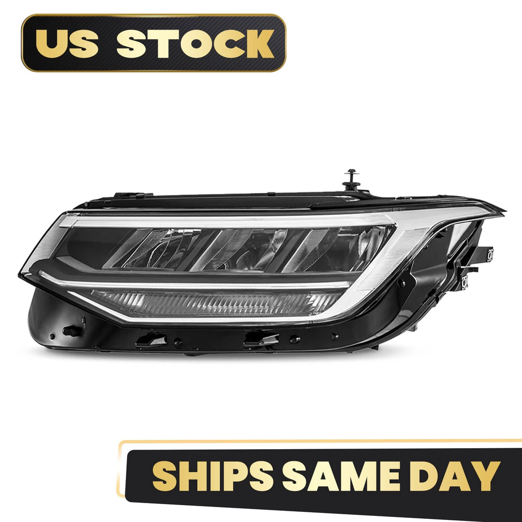 LED Headlight for Volkswagen Tiguan S|SE (2022–2024) W/O AFS Left Driver Side
