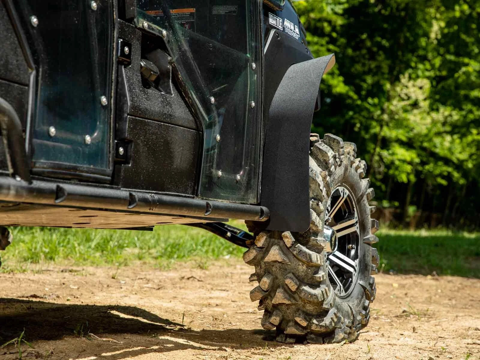 Low Profile Fender Flares for Kawasaki Mule Pro FX/DX/FXT/DXT/FXR (2015–2023)