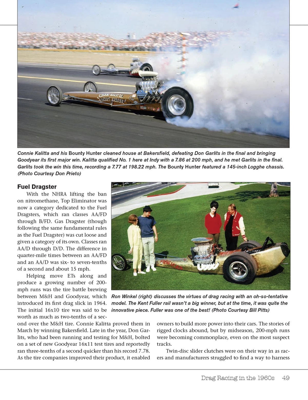 Drag Racing Evolution of Race Car Technology for Universal (1960-1969)