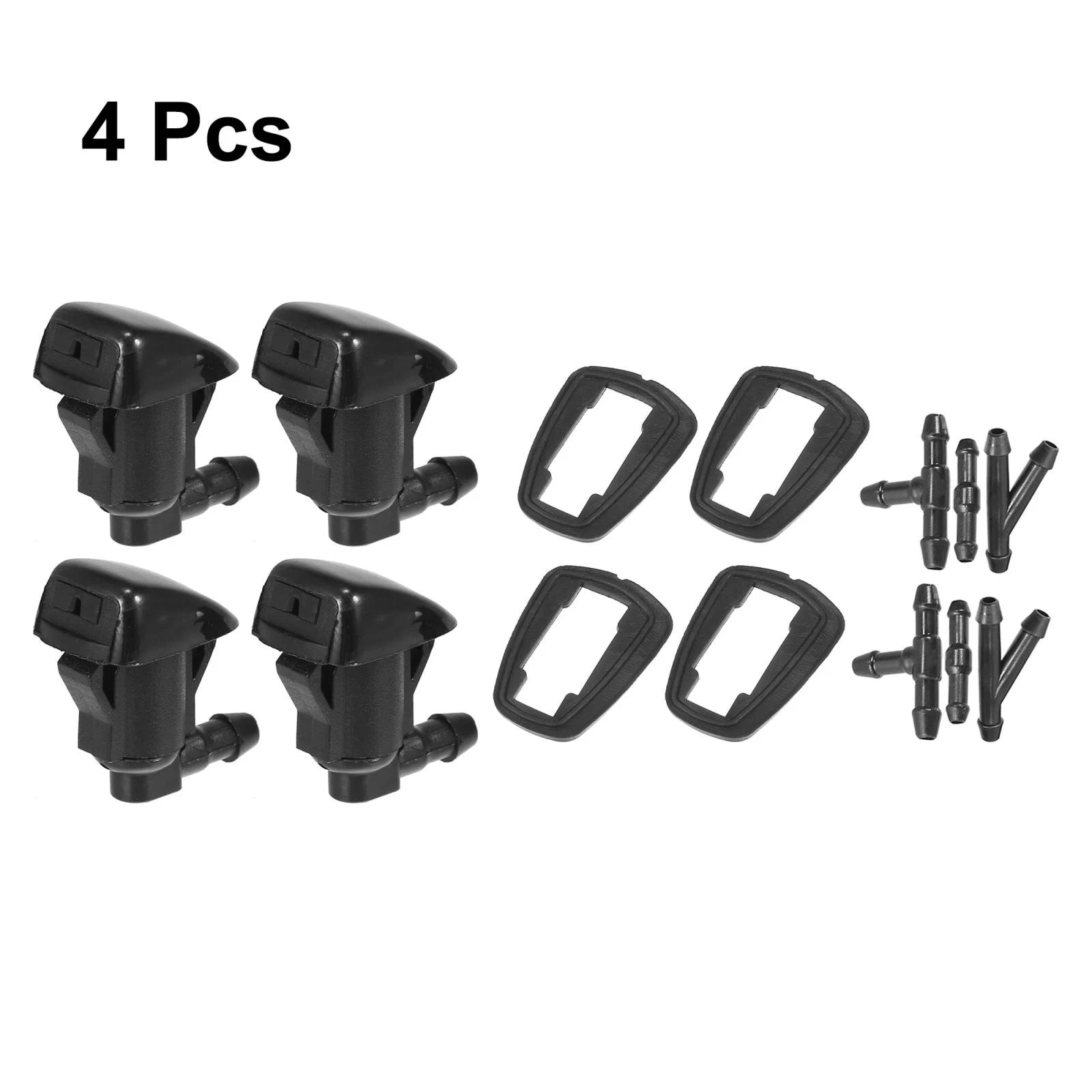 Set of 4 Front Windshield Washer Nozzles for Toyota Solara (2000–2008) 85381-AE020