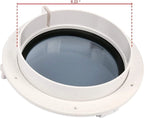 2Pcs 10" Round Portlight Porthole Replacement Window for Boat