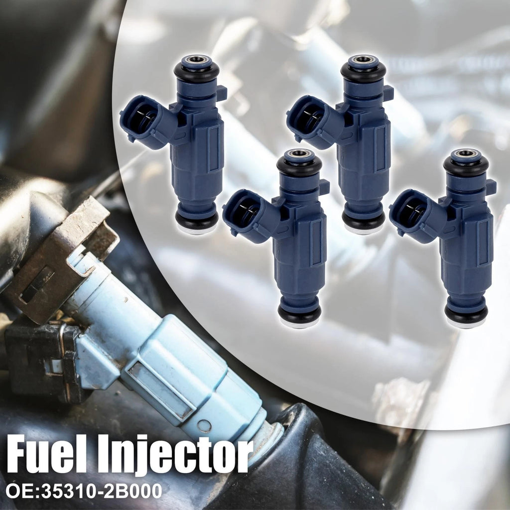 Set of 4 Fuel Injectors 35310-2B000 for Hyundai i30 Elantra (2007–2015)