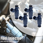Set of 4 Fuel Injectors 35310-2B000 for Hyundai i30 Elantra (2007–2015)
