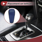 1 x Gear Shift Knob Cover Leather for BMW 3 Series E90 (2005-2013)
