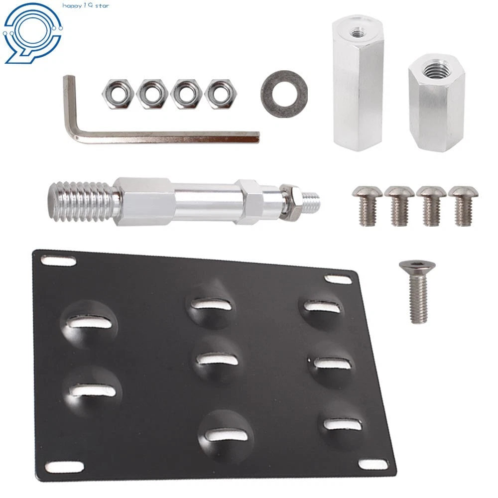Tow Hook License Plate Mount Bracket for Audi A4 S4 A5 S5 A7