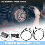 Rear Brake Pad Sensor for BMW X5 Plastic Black Gray