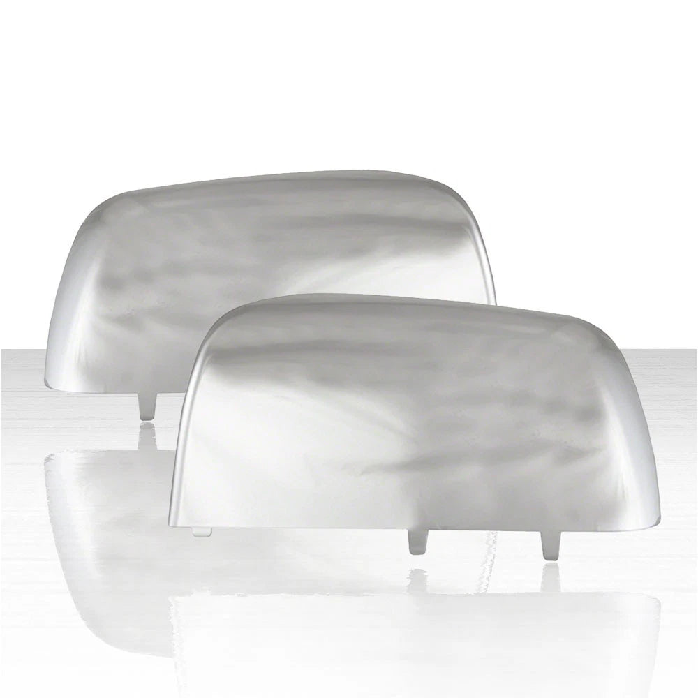 Set of 2 Top Half Left and Right Mirror Covers for 2015-2021 GMC Canyon - Chrome