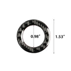 Real Carbon Fiber Engine Start Stop Push Button Ring Trim for Infiniti Q50 (2014-2019)
