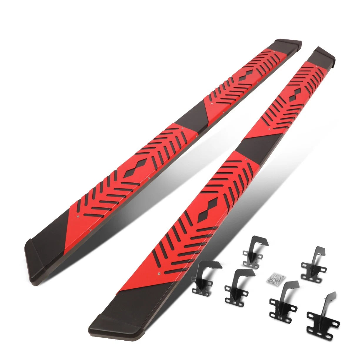 Set of 2 Running Boards for Ram 1500 Pickup (2019–2022) 5.5" Crew Cab
