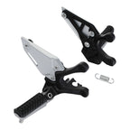 Front Driver Foot Pegs Pedals Bracket for Kawasaki Z900 (2017–2024)