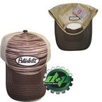 Wood Grain Mesh Hat for Peterbilt Trucks (Trucker Cap)