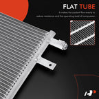 A/C Condenser with Receiver Drier for Nissan Versa Note (2014-2019)