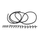 Universal 2M Windshield Washer Fluid Hose with Connector