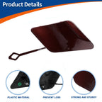Tow Hook Cap for Mercedes-Benz C250 (2012–2015) No.A2048850526 Dark Red