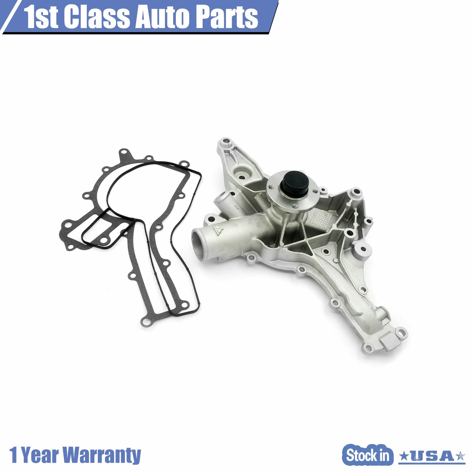 Water Pump with Thermostat for Chevrolet Express 2500 3500 GMC Savana (2007–2016)