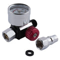 Air Pressure Regulator Tool with Barometer and Nozzle Attachment