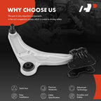 Front Right Lower Control Arm with Ball Joint for Ford Edge