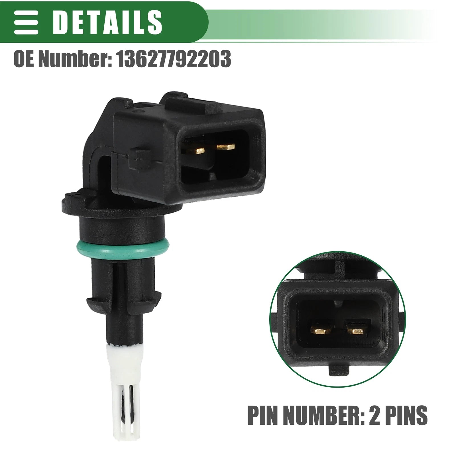 Air Intake Charge Temperature Sensor for BMW M3 (2008–2013) No. 13627792203