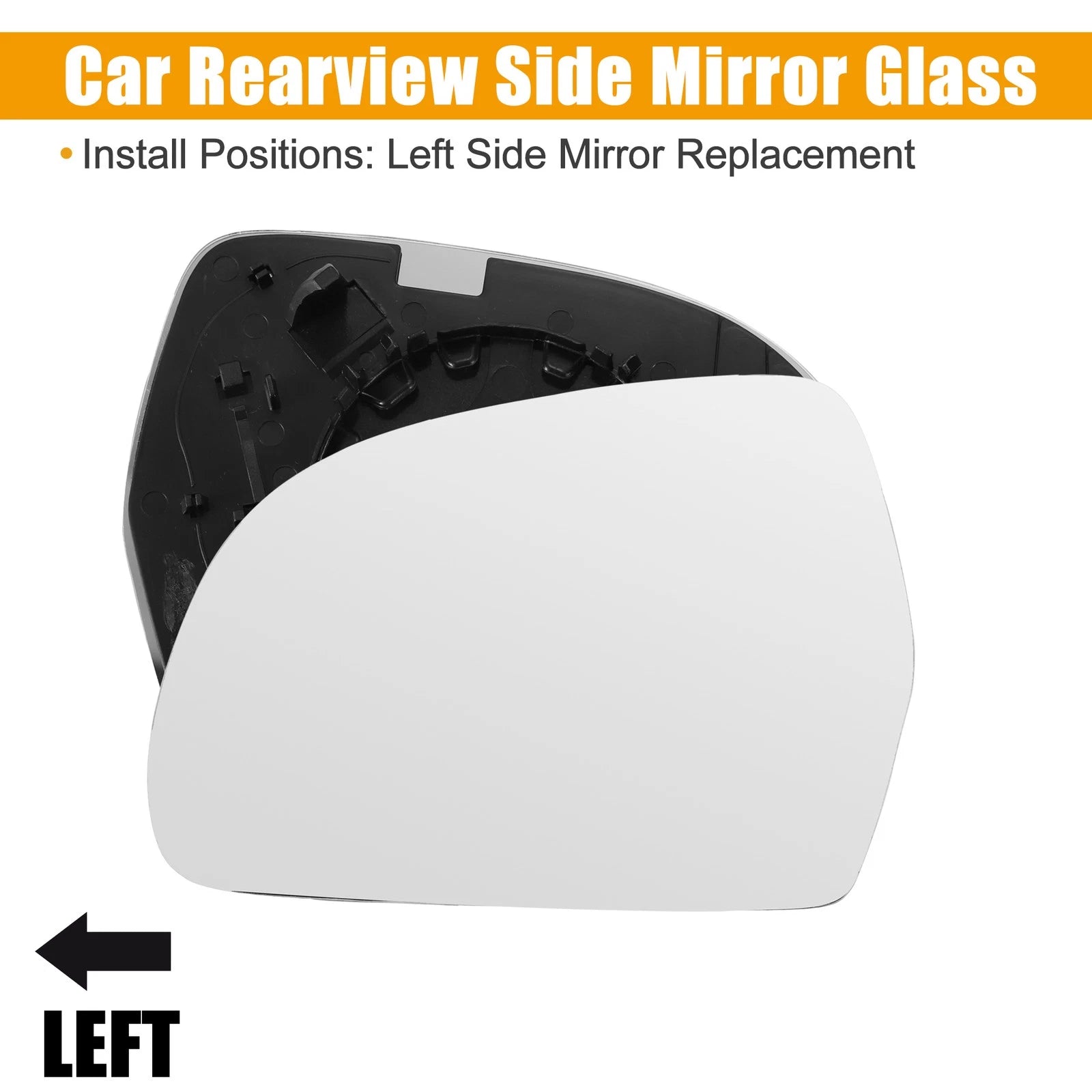 Heated Rearview Mirror Glass for Audi A3 (2008–2010) No. 4F0857535AF