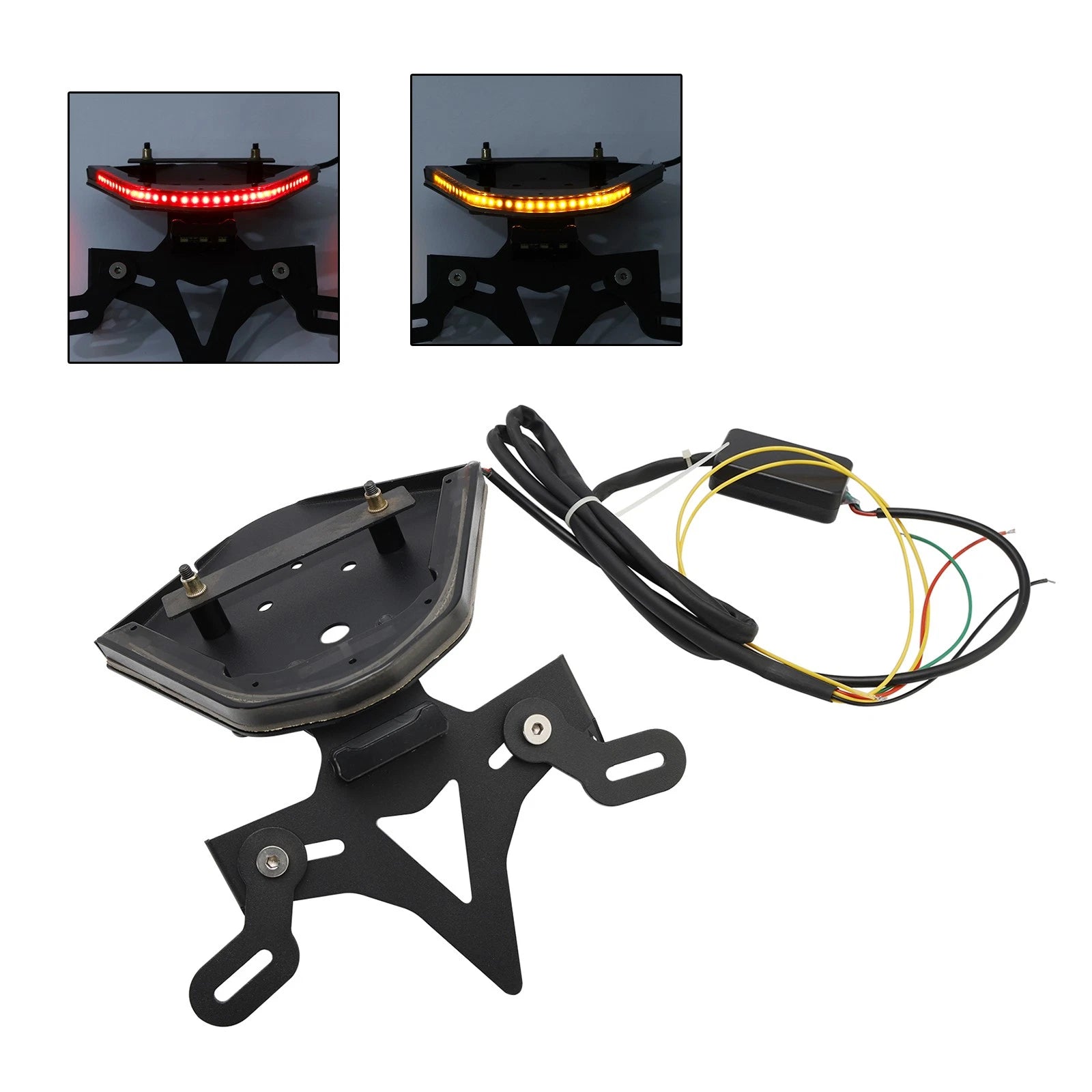 Aluminum Alloy License Plate Holder Bracket for BMW S1000RR (2021–2024)