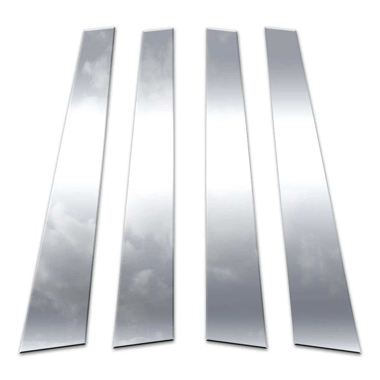 Diamond Grade 4pc Stainless Steel Pillar Post Covers for 2016-2024 Audi Q7