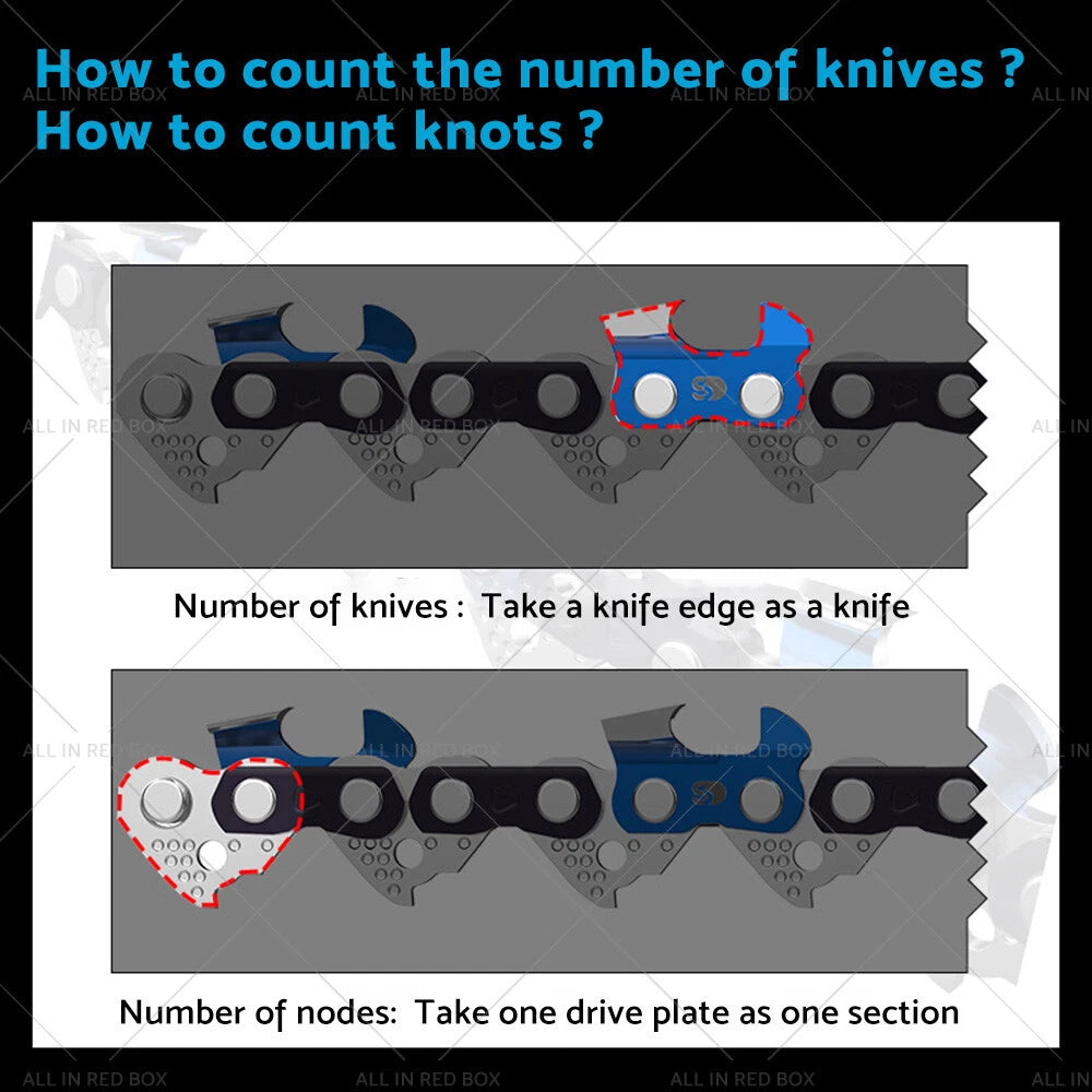 22" Chainsaw Chain 0.325 058 86DL for Baumr-AG Sunseeker (N/A)