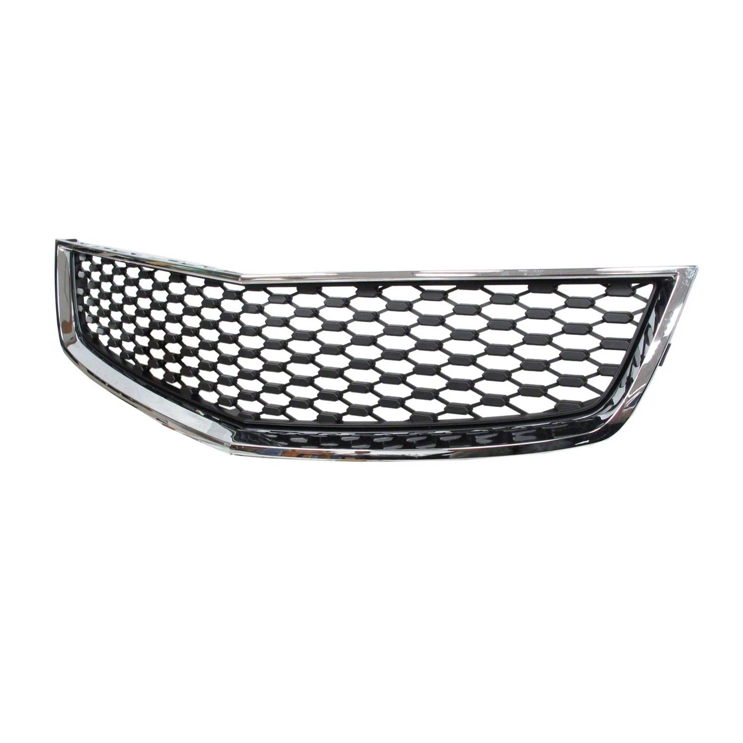 Front Lower Grille Replacement Black Chrome Plastic for 2010–2015 Equinox