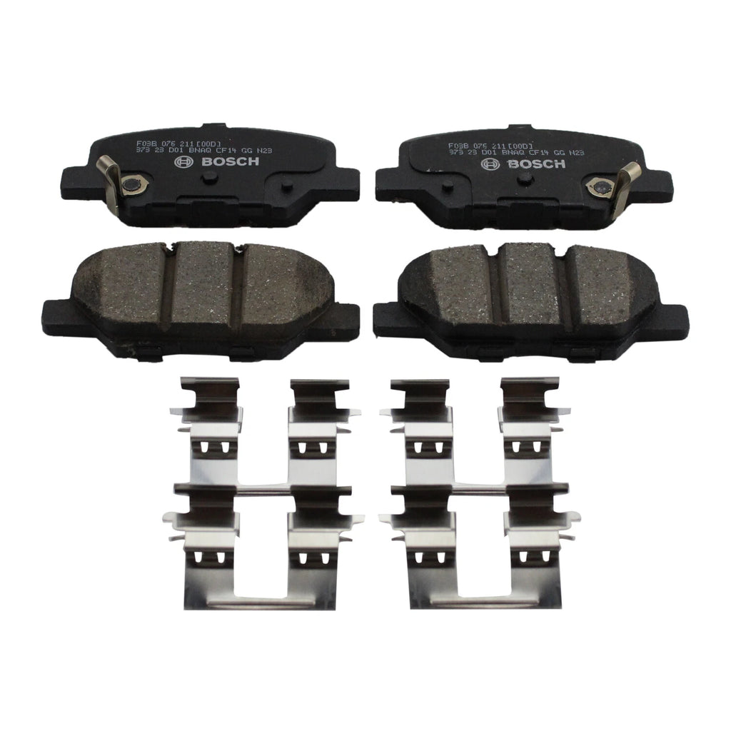 Set of 4 Bosch QuietCast Rear Ceramic Brake Pads for Mitsubishi Outlander Sport (2011–2021)
