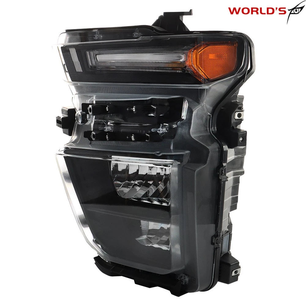 LH Headlight for Chevy Silverado 2500HD 3500HD (2020–2023) Halogen
