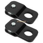2 Snatch Block Recovery Pulleys for Off-Road ATV UTV (4 Ton, 8,000LB)