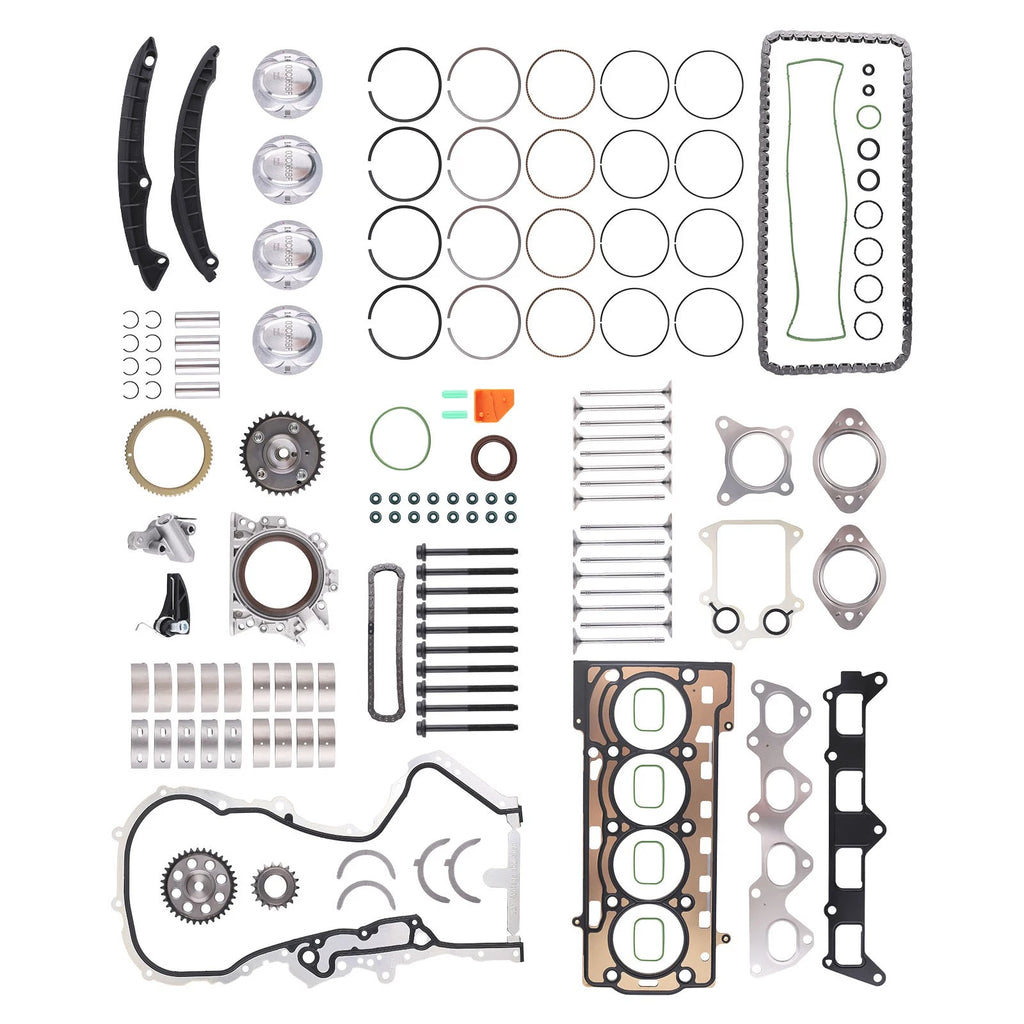 Engine Pistons Overhaul Rebuild Kit for VW Audi 1.4 TSI (CAV, CTH, BLG, BMY)