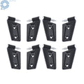 8 Piece Door Hinge Set for Jeep Wrangler Unlimited JK (2007–2017)