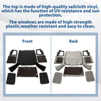 Soft Top Half Doors for Jeep Wrangler YJ (1987–1995) #9870215