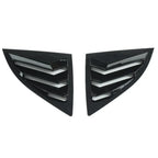 Gloss Black Rear Glass Duct Louver Vent Covers for Toyota Supra (2019–2025)