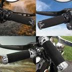 25mm Handlebar Hand Grips for Harley Electra Glide, Dyna, Road King