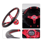 Steering Wheel and Quick Release for Thrustmaster TXT300 T500TS