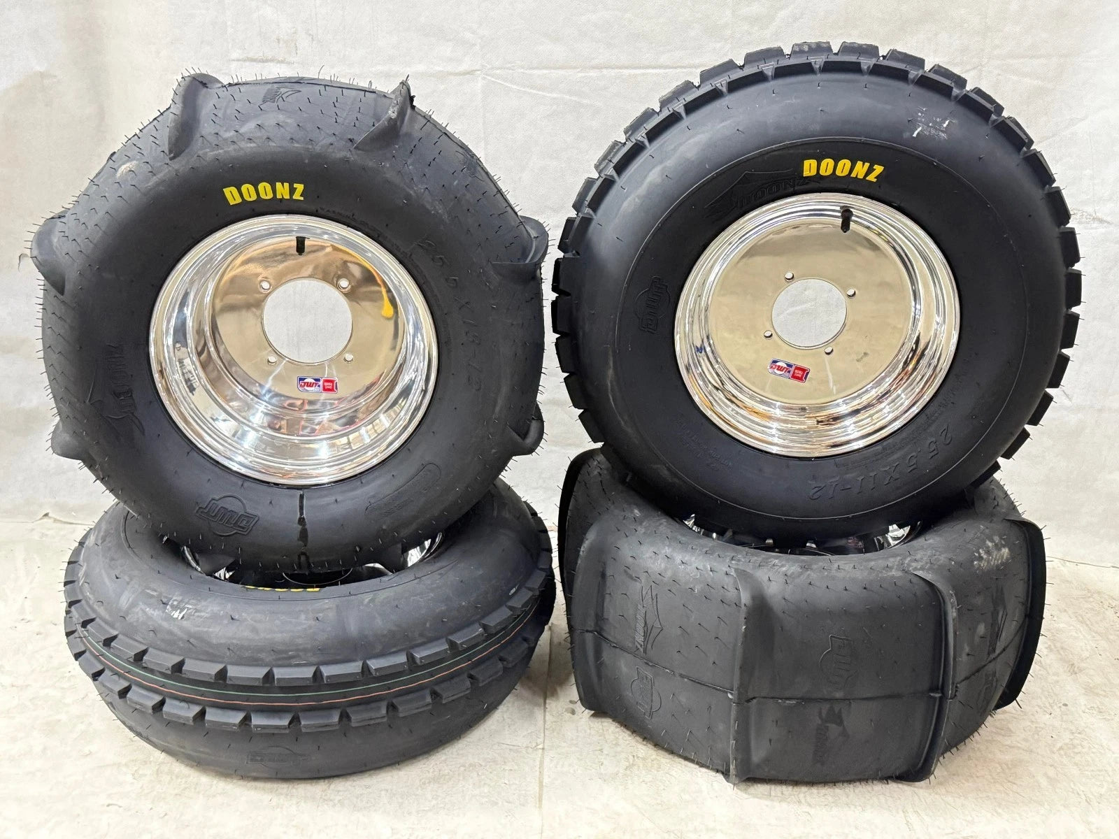 DWT Doonz 25" Paddle Tires for Polaris RZR 200 (2008–2014)