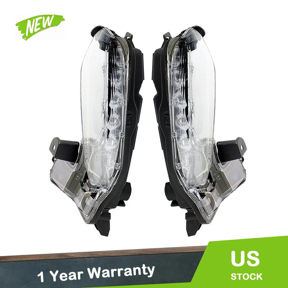 2X LED DRL Fog Lights for Toyota Corolla (2017–2019)